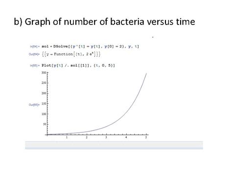 Image result for Bacteria Math Compound Continuously Equations