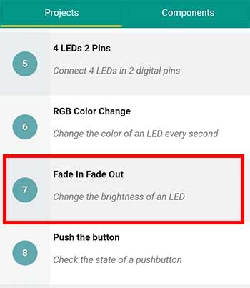 Image result for Fade Arduino