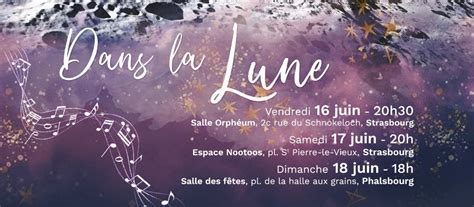 Dans la lune - Orpheum - Diversio, 2c Rue du Schnokeloch, Strasbourg ...