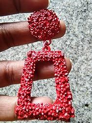 Jewels Galaxy Black-Toned Copper-Plated Handcrafted Geometric Drop ...