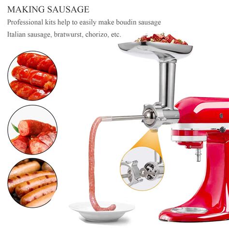 Snapklik.com : Meat Grinder Attachment For KitchenAid Stand Mixers ...