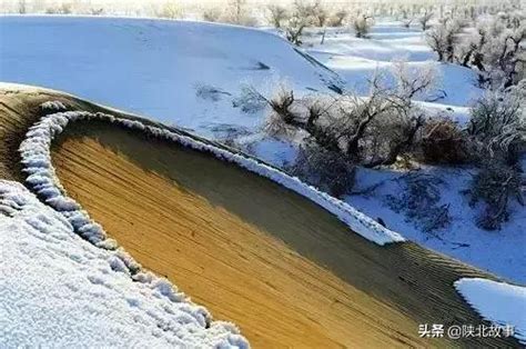 新疆沙漠下雪了，一組照片驚艷全國 - 每日頭條