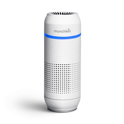 Munchkin Portable Air Purifier, 4-Stage True HEPA Filtration System ...