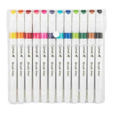 Camlin Brush Pen 12 Shade