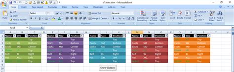 Image result for VBA Populate Multi-Column ListBox