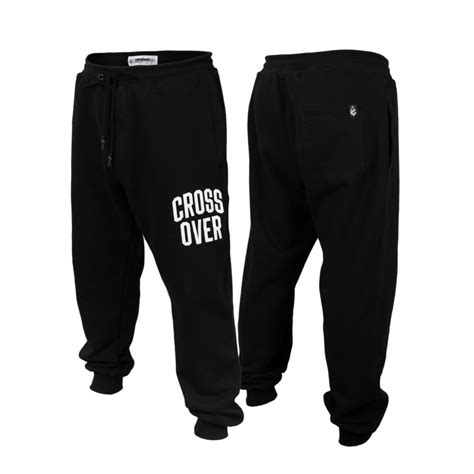 Jual LONG SWEAT PANTS CROSSOVER "LETE” BLACK | Shopee Indonesia