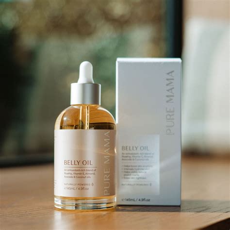 Stretch Mark Belly Oil - 100% Natural | PURE MAMA Skincare USA
