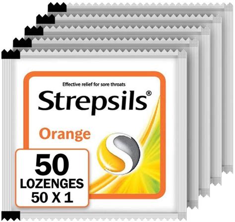 Strepsils Orange Lozenges Tablets Price in India - Buy Strepsils Orange ...