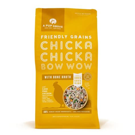 A Pup Above Gently Cooked Frozen With Grains Dog Food - Chicka Chicka ...