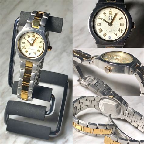 GIVENCHY combi color quartz watch | NOIR ONLINE