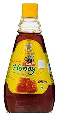 Bharat Honey Agmark Grade 'A' Honey Multiflora NMR Tested, 1 Kg ...