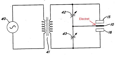 Image result for Electret Microphone Anode Cathode
