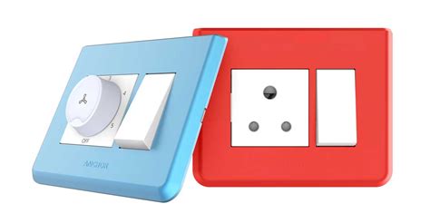 Colourful yet functional switches