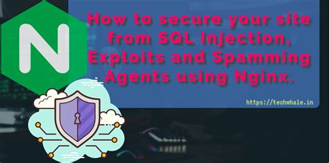 How to secure your site from SQL Injection, Exploits and Spamming ...