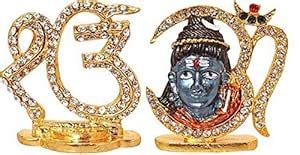 Buy Combo of 2 Ek ONKAR Symbols of Sikhism Idol & Lord Om Sin Statue ...
