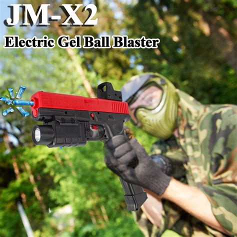 Buy Gel Gun Blaster X2 Electric Gel Ball Blaster, Highly Assembled Toy ...