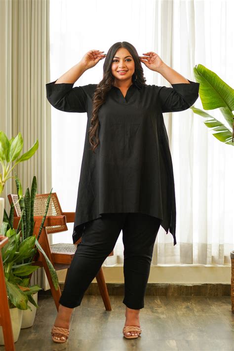 Ikigai Black Cotton Co-ord Set – Nangaliaruchira
