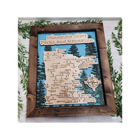 Minnesota State Park and Recreation Map – The Chipped Hammer Co.