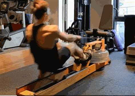 Image result for Using Water Rowing Machine
