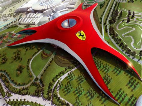 Dubai - Ferrari World Theme Park