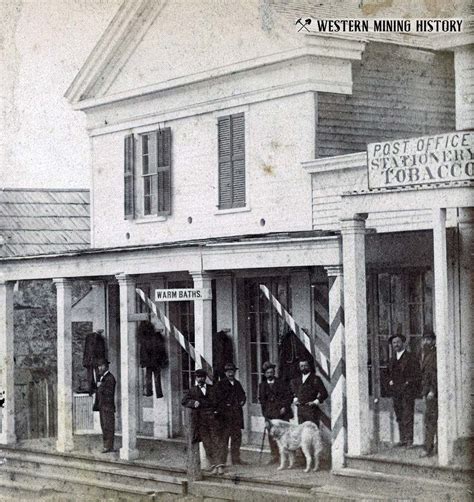 Early view of a Dutch Flat, California commercial building – Western ...