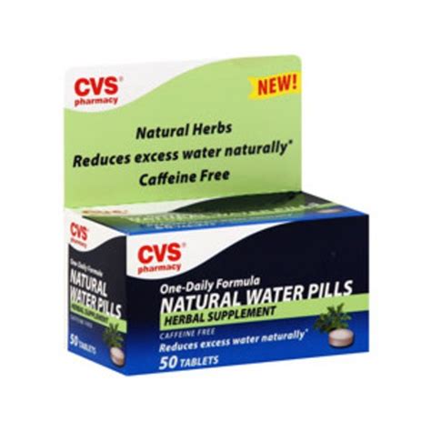 CVS Pharmacy Natural Water Pills (50 ct) Delivery or Pickup Near Me ...