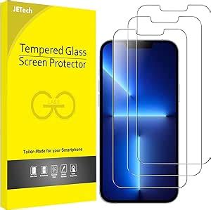 Jetech iPhone 13 Screen Protector Tutorial 的图像结果