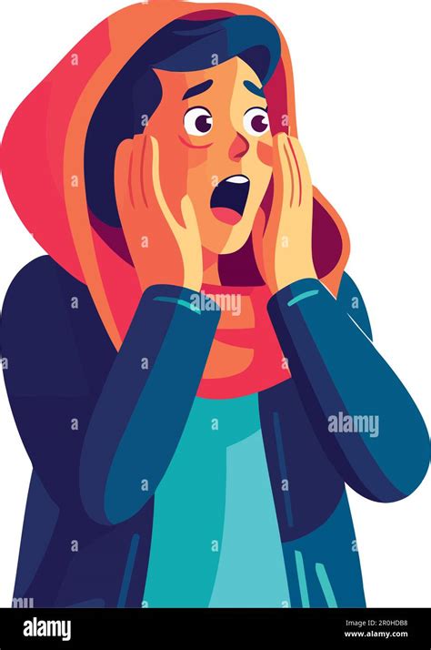 Smiling cartoon characters in flat vector design isolated Stock Vector Image & Art - Alamy