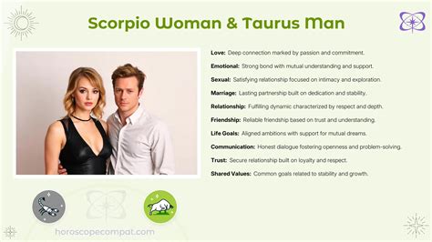 Scorpio Woman and Taurus Man Compatibility - Compatibility