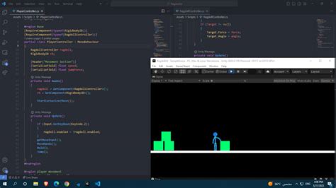 How to Make C# Script in Unity 2021 的图像结果