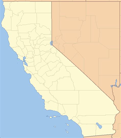 Interactive Map of California 的图像结果