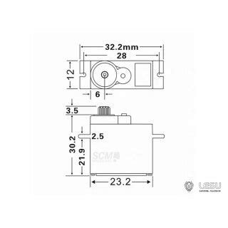 scm-modellbau - Lesu Hydraulik Steuerventil Block 3 fach inkl. Servos