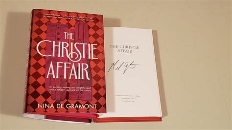 The Christie Affair: Signed Limited by Gramont, Nina De: Fine Hardcover ...