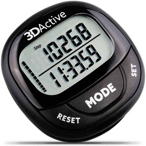 Buy 3DActive 3D Pedometer PDA-100| Best Pedometer for Walking with 30 ...