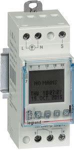 Legrand 412654 - ALPHAREX3 D21 ASTRO- 1 CHANNEL DX3 TIME SWITCHES ...