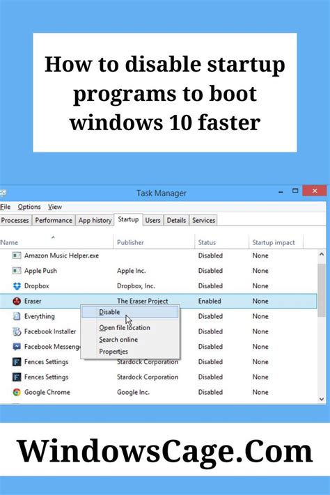 Image result for Disable Startup Programs