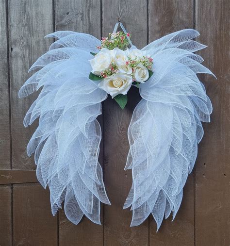 Image result for Angel Wing Wreath Tutorial