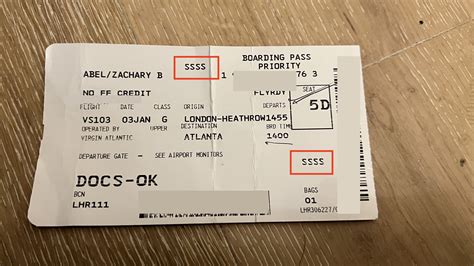 Not the SSSS Boarding Pass!! Here's what it means and how you can avoid ...