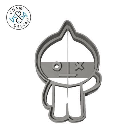 STL file BT21 Collection Set - BTS - Cookie Cutter - Fondant 🍪 ・3D ...