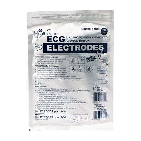 Healthease ECG Electrodes (Adult) 50s | CO Medical & Surgical