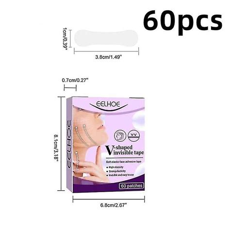 Invisible Face Stickers Neck Eye Double Chin Lift V Shape Refill Tapes ...