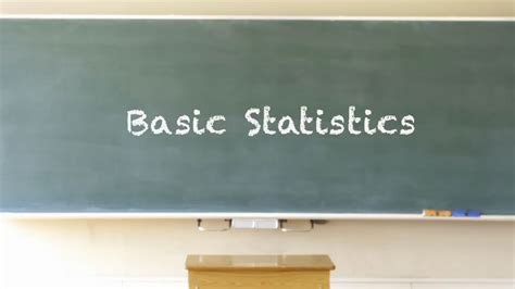 Basic Statistics Math 的图像结果