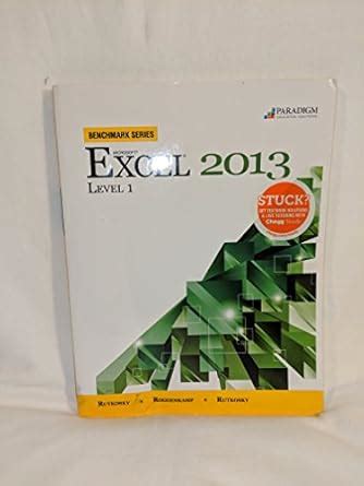 Buy Benchmark Series: Microsoft® Excel 2013 Level 1: Text with data ...