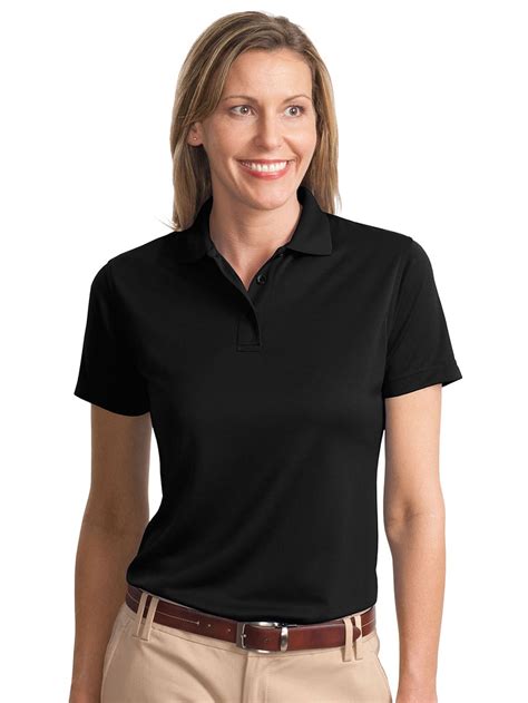 Port Authority - Port Authority Women's Comfortable Pique Polo Shirt ...