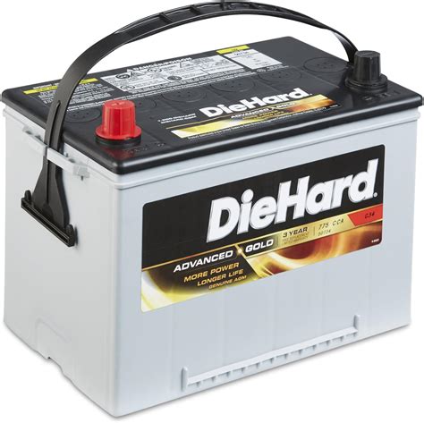 Amazon.com: DieHard 38232 Advanced Gold AGM Battery - Group 34: Automotive
