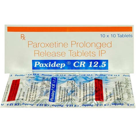 Paxidep CR 12.5 Tablet | Uses, Side Effects, Price | Apollo Pharmacy