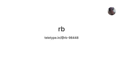 rb — Teletype