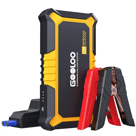 GOOLOO GP4000 Jump Starter 4000A Peak Car Starter (All Gas,up to 10.0L ...