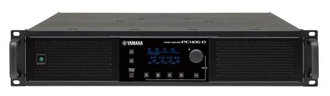 Yamaha PC406-D Power Amplifier – 4 Channel Network Audio – Procom AV ...