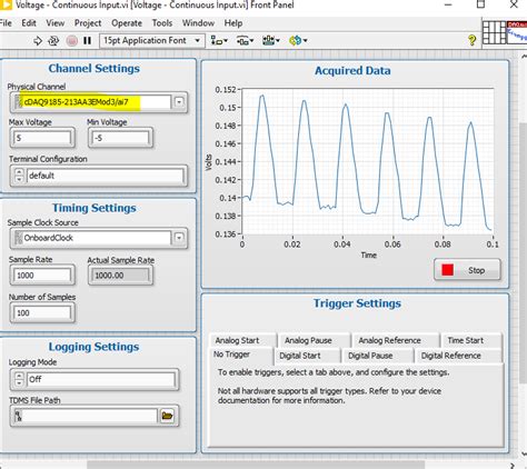 Image result for Sample Clock LabVIEW cDAQ